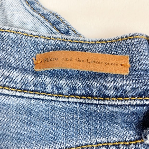 Anthropologie Faye denim overall jumpsuit - Picture 9 of 12